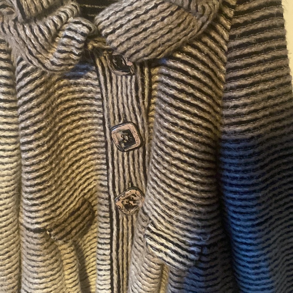 Gray Soft Light Weight Jacket - Sweater - image 2